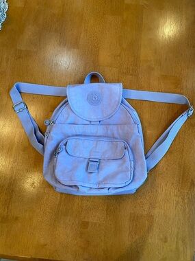 Kipling Queenie Light Purple Backpack